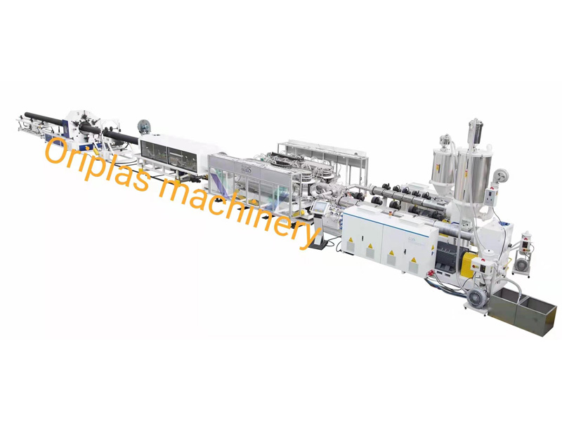 HDPE/PP卧式双壁波纹管生产线